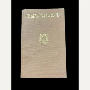 GERMAN FAMILY TREE BOOK