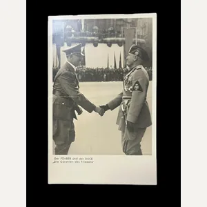 WW2 GERMAN HITLER POSTCARD