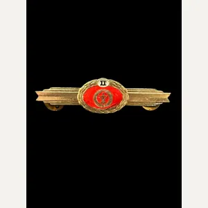 EAST GERMAN OFFICERS QUALIFICATION BADGE 2ND CLASS