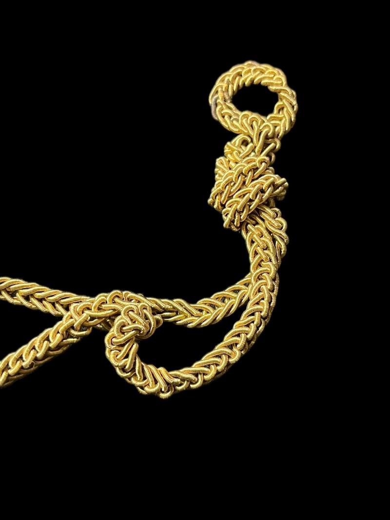 SOVIET ARMY OFFICERS CAP CHIN STRAP — image 2