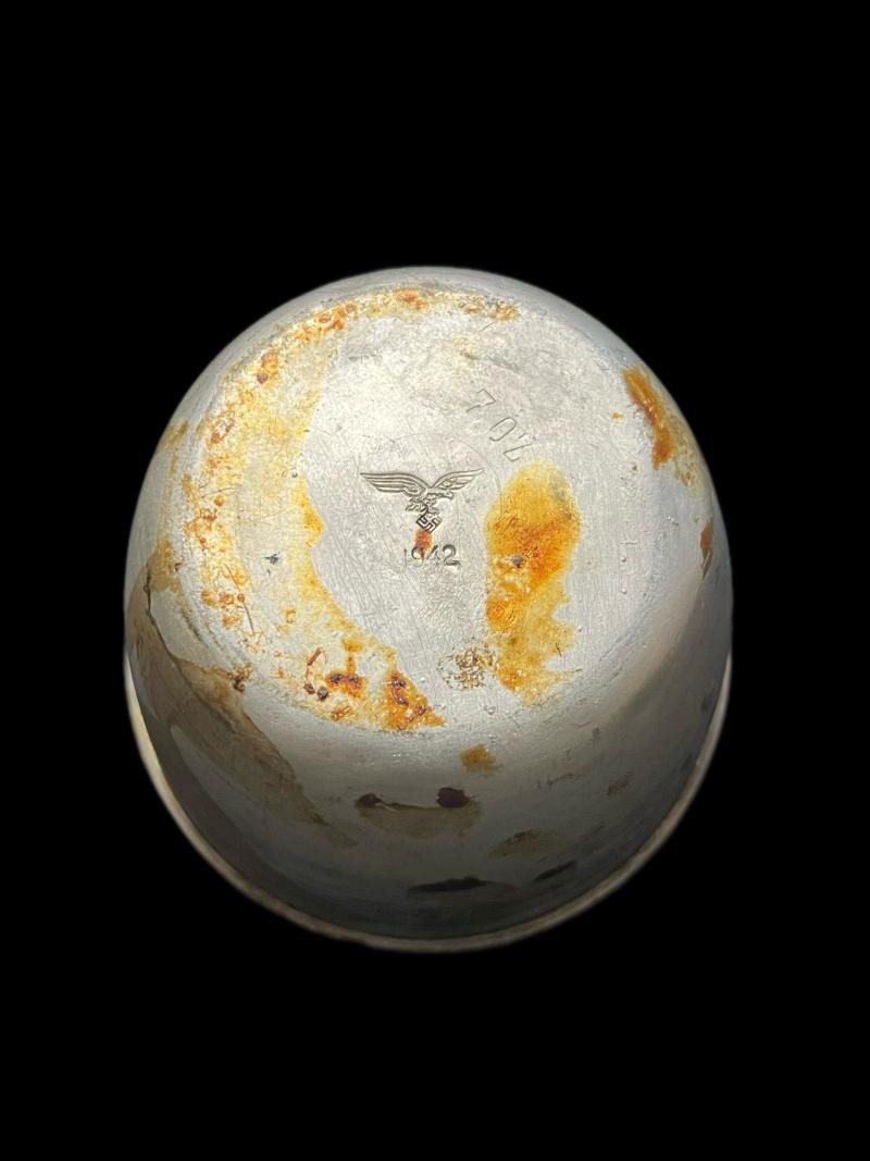 WW2 GERMAN LUFTWAFFE 7 OZ ALUMINIUM DRINKING UP — image 2
