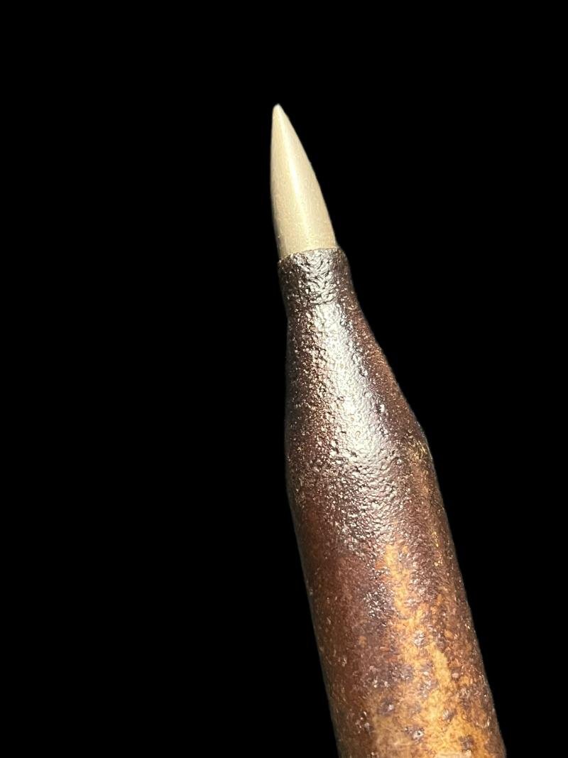 RARE WW2 GERMAN 1942 DATED PANZERBUCHSE ANTI-TANK ROUND (INERT) — image 2