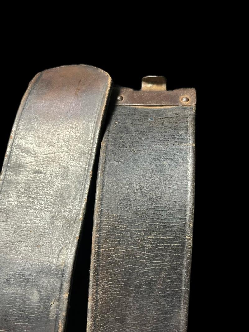 WW2 GERMAN LEATHER PARADE BELT — image 5