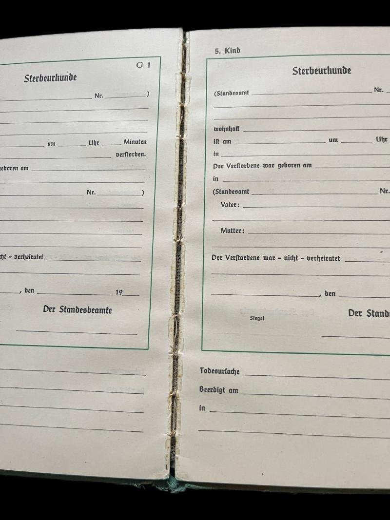 GERMAN FAMILIY TREE BOOK — image 3