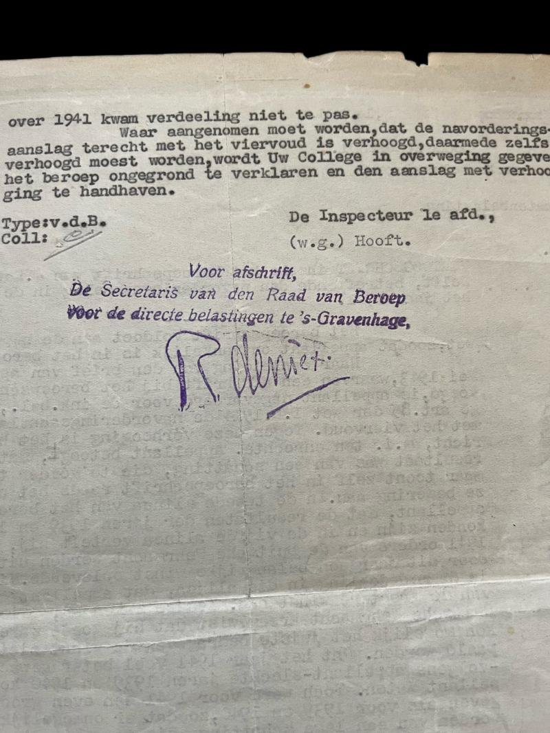 WW2 GERMAN TAX ASSESSMENT DOCUMENT — image 4