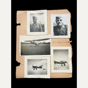 5 X WW2 GERMAN LUFTWAFFE PICTURES