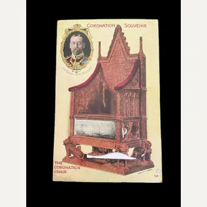 CORONATION SOUVENIR MAILING CARD