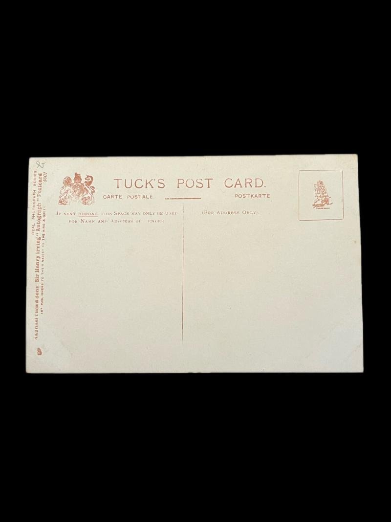 SIR HENRY IRVING POST CARD — image 2