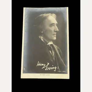SIR HENRY IRVING POST CARD