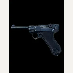 DEACTIVATED WW2 GERMAN 1939 DATED LUGER (MATCHING) (UK DEACTIVATION)