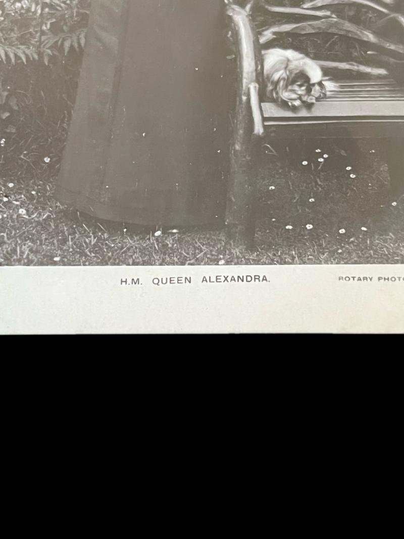 QUEEN ALEXANDRA POSTCARD — image 2
