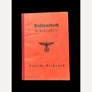 WW2 GERMAN POSTAL SAVINGS BOOK