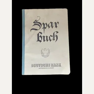 DEUTSCHE BANK SAVINGS BOOK