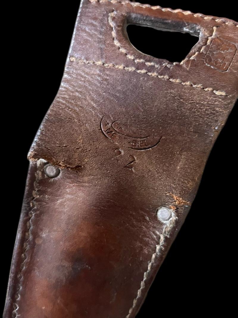 SWISS M-1889/1914 SAW BACK BAYONET — image 5