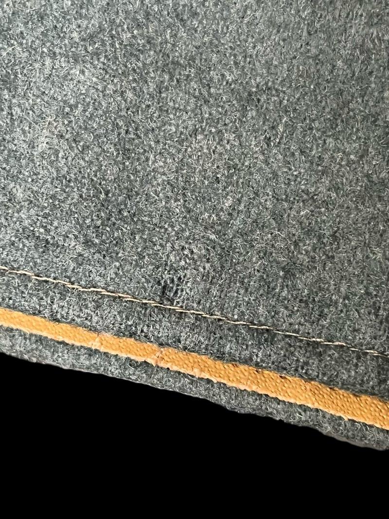 WW2 GERMAN PANZERGRENEDIER OFFICERS M34 SIDE CAP (NAMED HPTM (CAPTAIN) BILSTEIN) — image 10