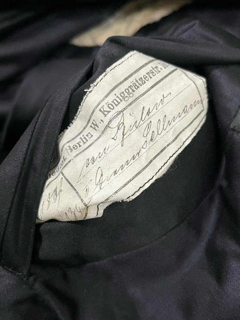 VERY RARE GERMAN REICHS CHANCELLOR BERNHARD V. BULOW FRACK AND HAT — image 10