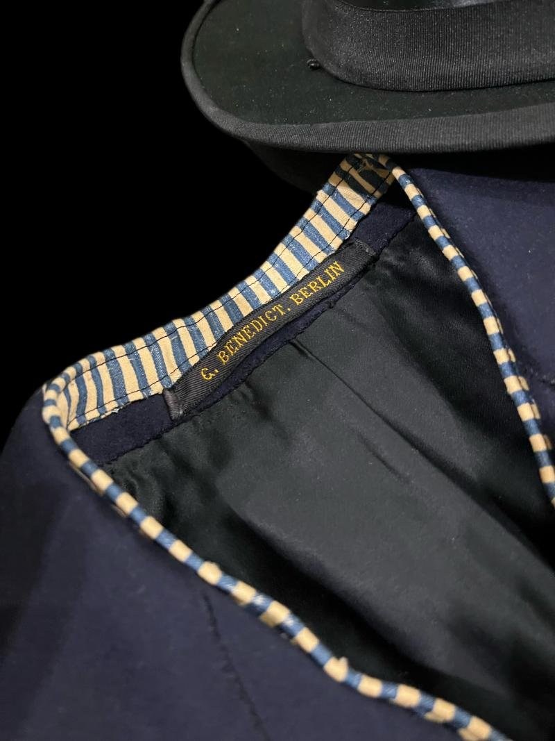 VERY RARE GERMAN REICHS CHANCELLOR BERNHARD V. BULOW FRACK AND HAT — image 3