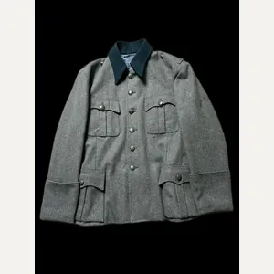 WW2 GERMAN SS OFFICER'S TUNIC (STRIPPED)