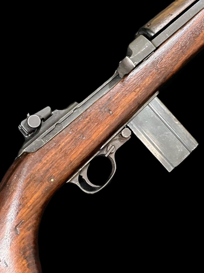 DEACTIVATED WW2 UNDERWOOD M1 CARBINE RIFLE (UK DEACTIVATION) — image 3
