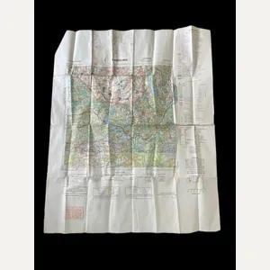 1942 DATED GERMAN MAP OF KARPELVEN