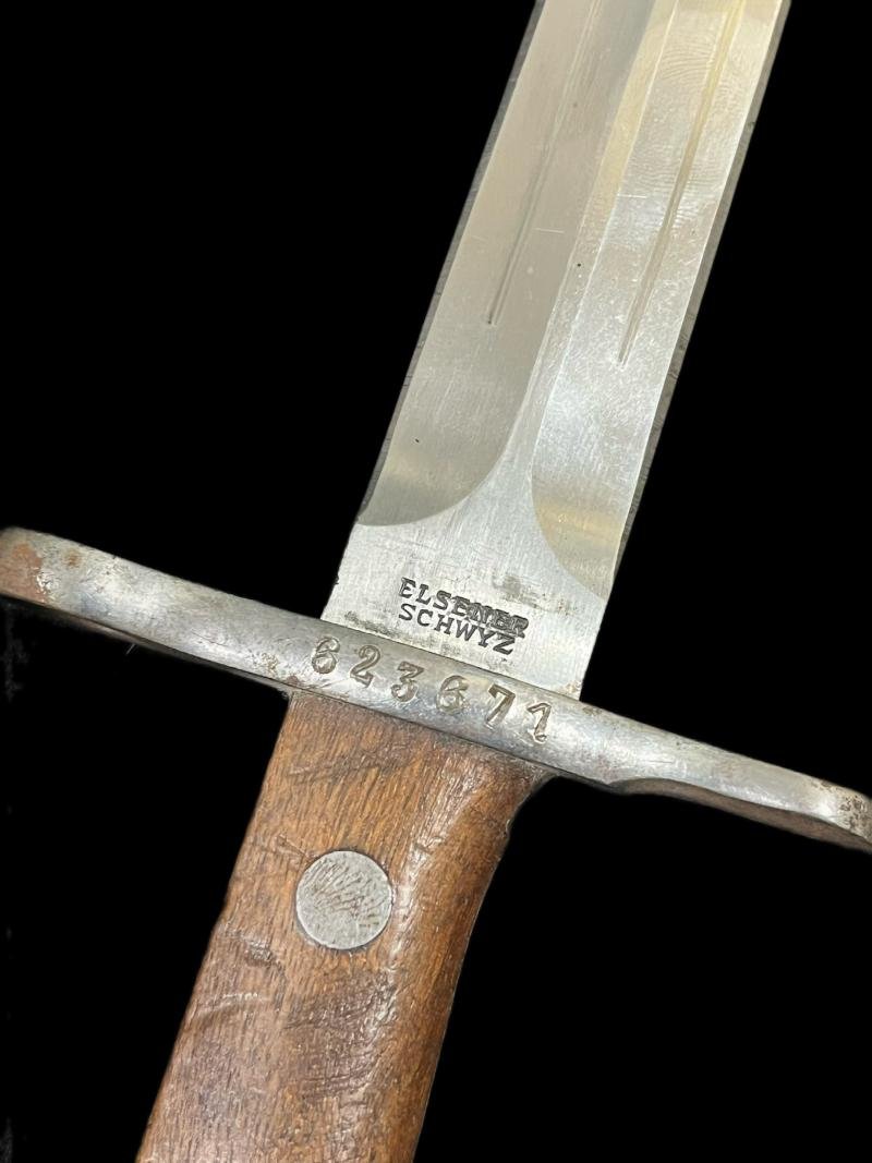SWISS SCHMIDT RUBIN M1889 BAYONET — image 5