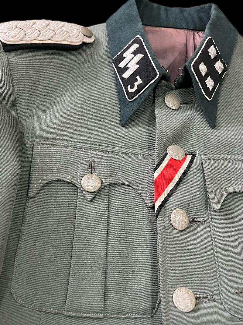 WW2 GERMAN SS-STANDARTE 3 OFFICER'S DER FUHRER TUNIC — image 2
