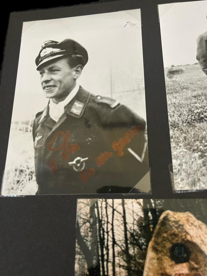 WW2 GERMAN BF-109 PILOTS SIGNATURE AND ENVELOPE — image 2