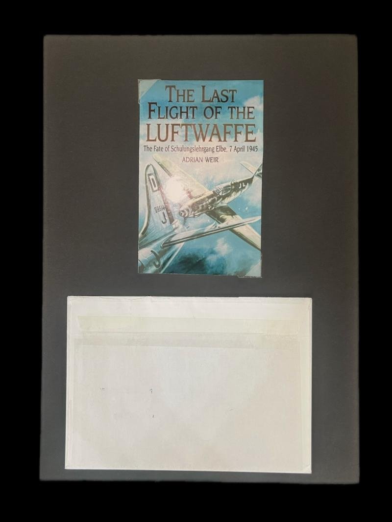 WW2 GERMAN BF-109 PILOTS SIGNATURE AND ENVELOPE — image 4