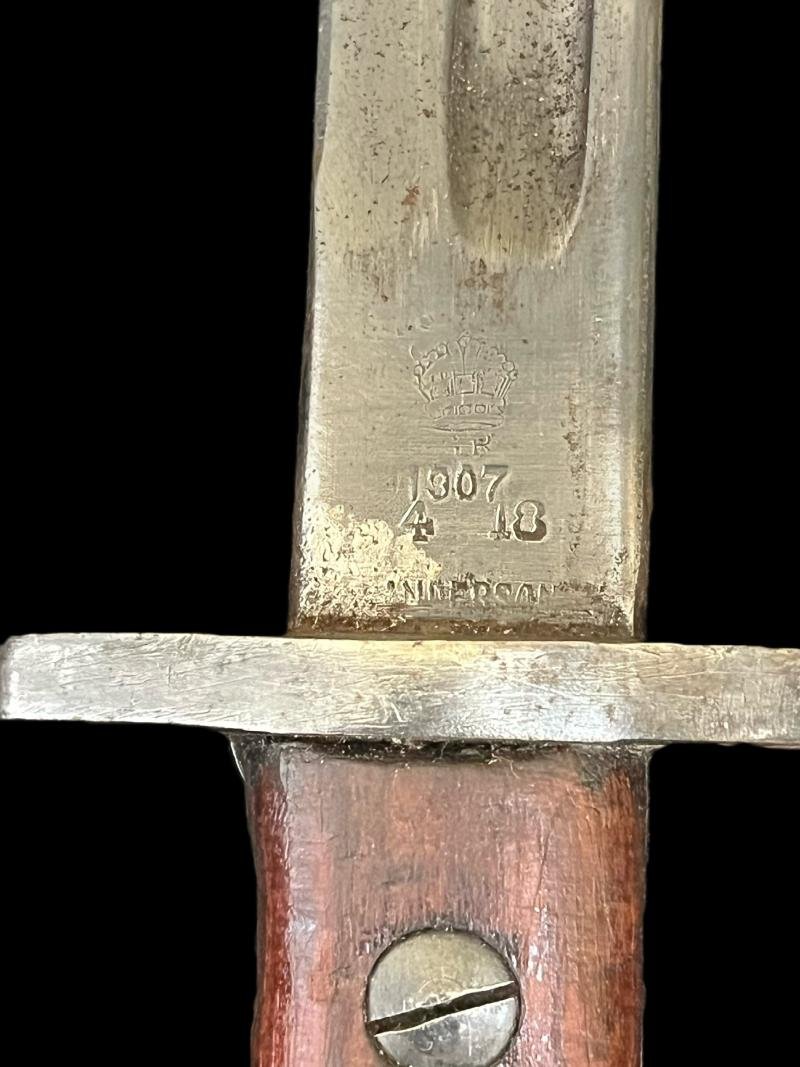 WW1 1907 PATTERN 1918 DATED SANDERSON SMLE BAYONET — image 5