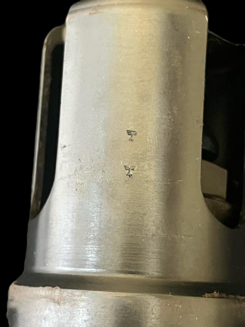 WW2 GERMAN MG13 BLANK FIRING ATTACHMENT IN TRANSIT TUBE — image 4
