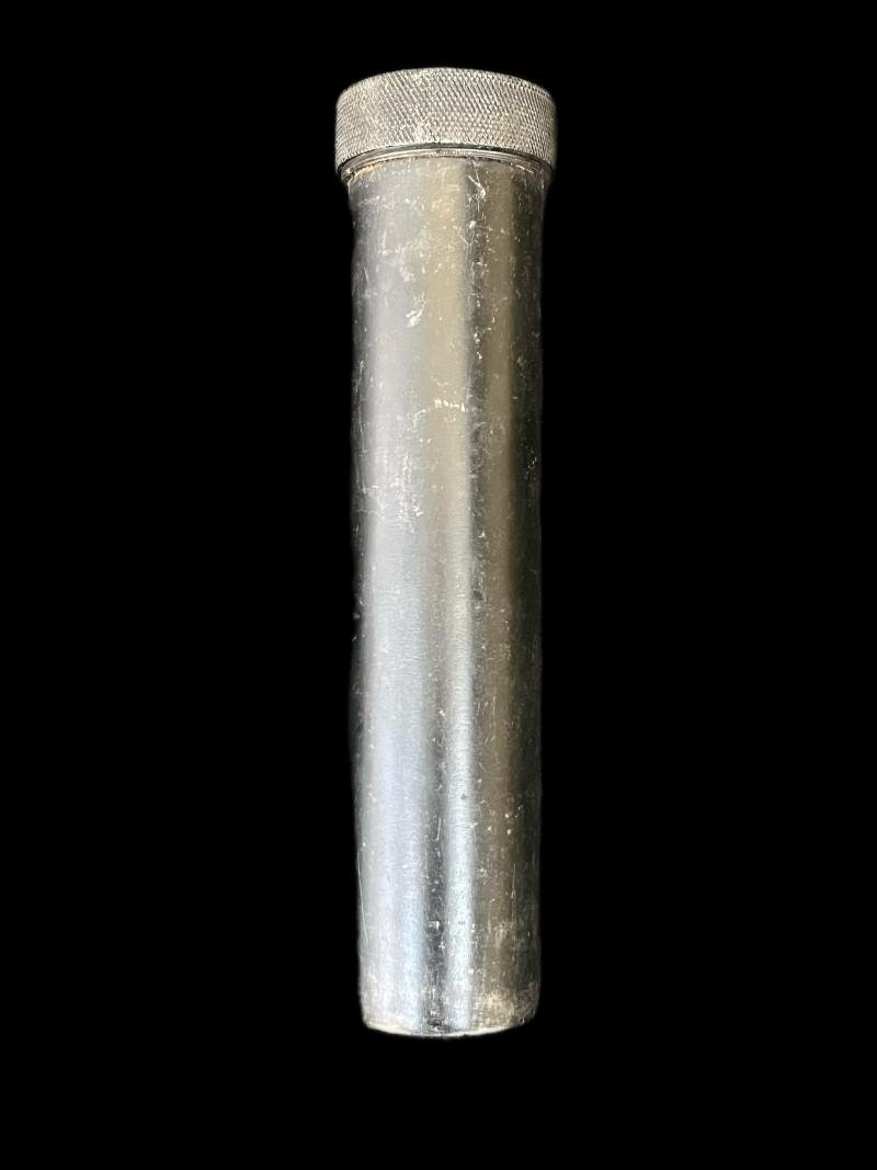 WW2 GERMAN MG13 FLASH HIDER IN ORIGINAL STEEL CASE — image 4