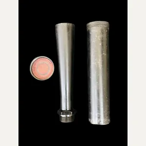 WW2 GERMAN MG13 FLASH HIDER IN ORIGINAL STEEL CASE