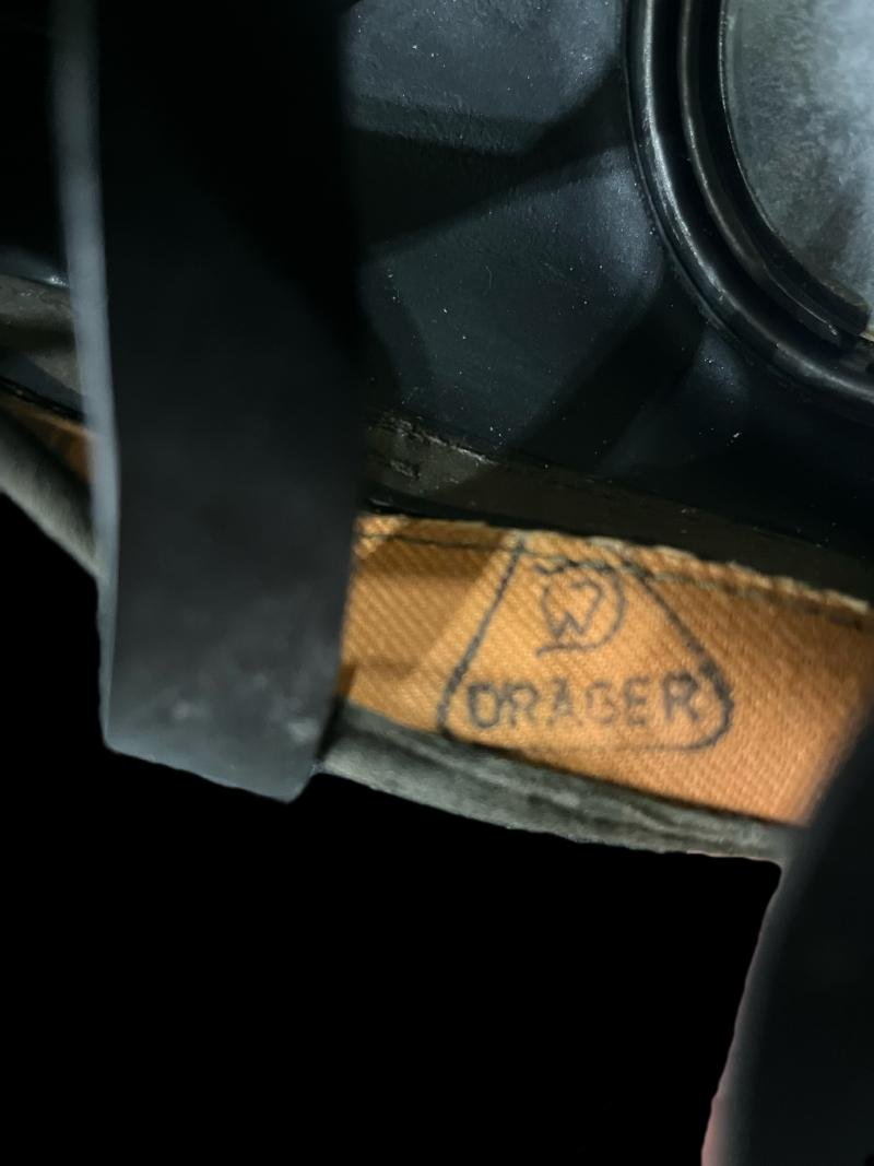 GERMAN DRAEGER GTG GAS MASK — image 5