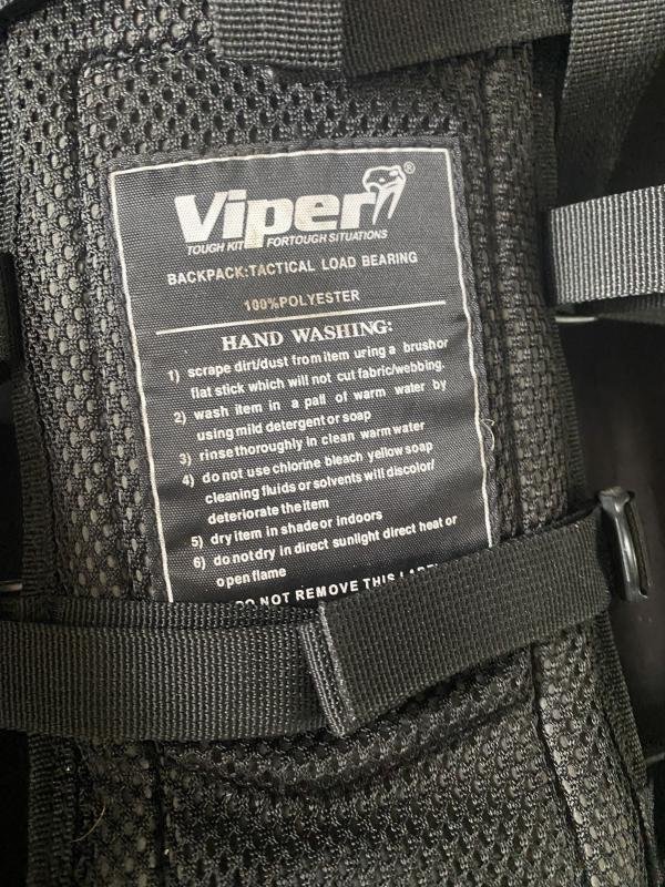 (Was £25) VIPER TACTICAL VEST/BACKPACK — image 5