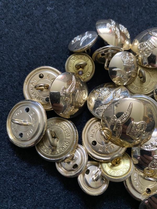 (Was £8) 26 X ASSORTED SIZE RAF BUTTONS — image 2