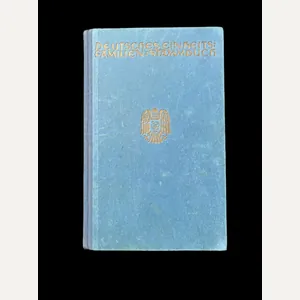 (was £30) WW2 GERMAN FAMILY TREE DOCUMENT