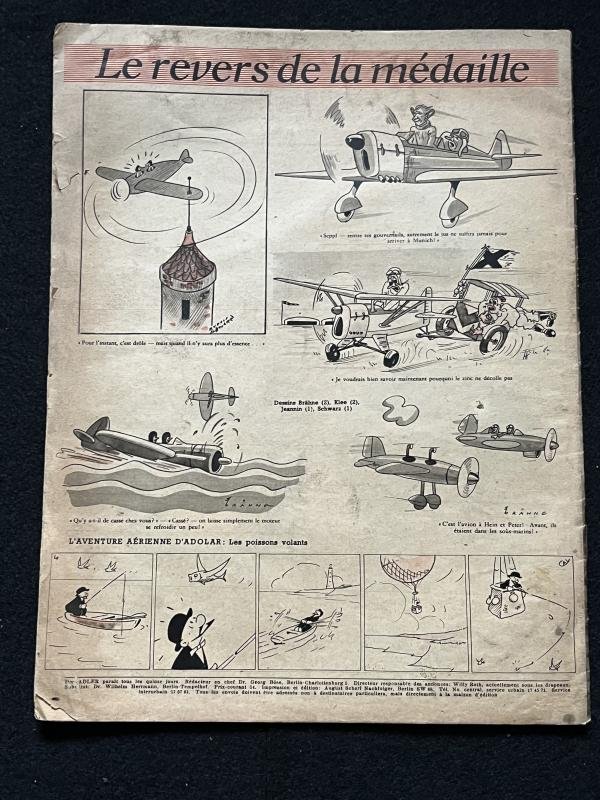 (was £10) WW2 GERMAN 'DER ADLER' MAGAZINE — image 4