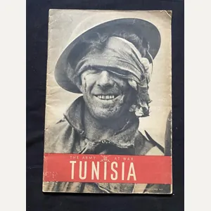 (was £12.50) THE ARMY AT WAR TUNISIA