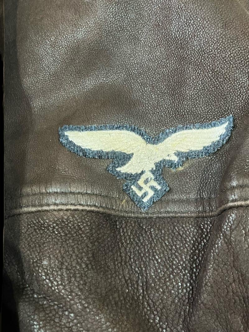 WW2 GERMAN LUFTWAFFE LEATHER JACKET — image 2