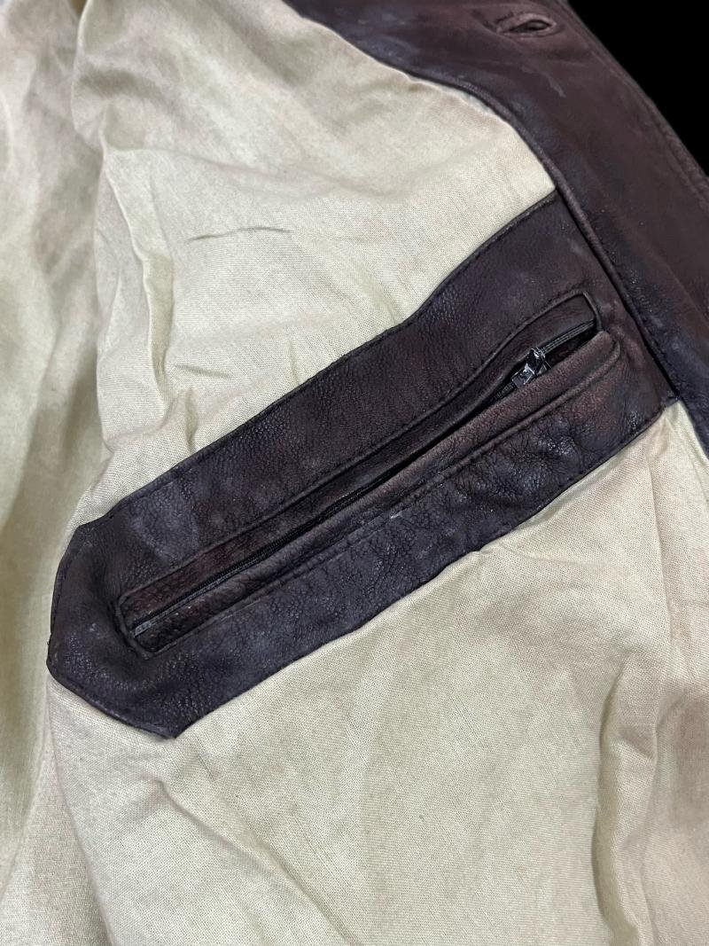 WW2 GERMAN LUFTWAFFE LEATHER JACKET — image 9