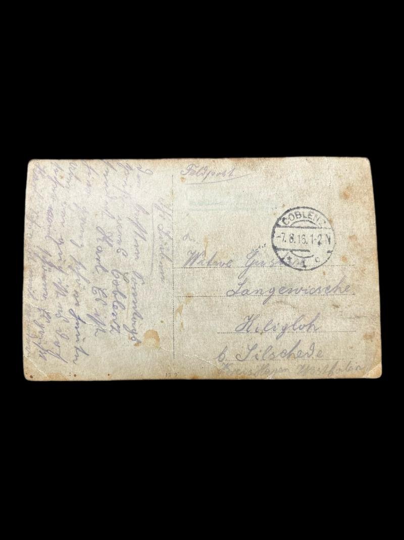 (Was £8) WW1 GERMAN POSTCARD — image 2