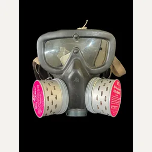 U.S. BM-21B-98 GAS MASK WITH OPTICAL R57 FILTERS