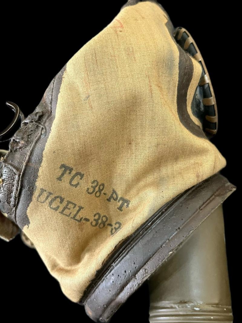 WW2 FRENCH TC-38 GAS MASK WITH FILTER — image 5