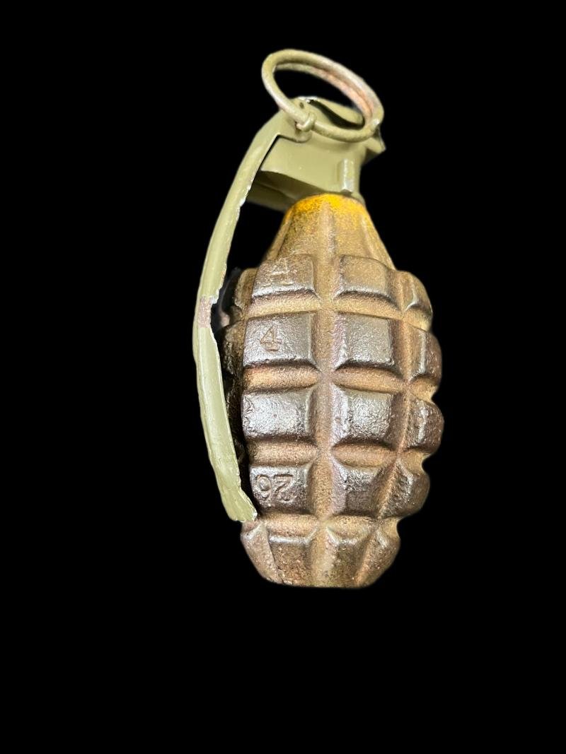 WW2 U.S. MK.II PINEAPPLE GRENADE (INERT) — image 2
