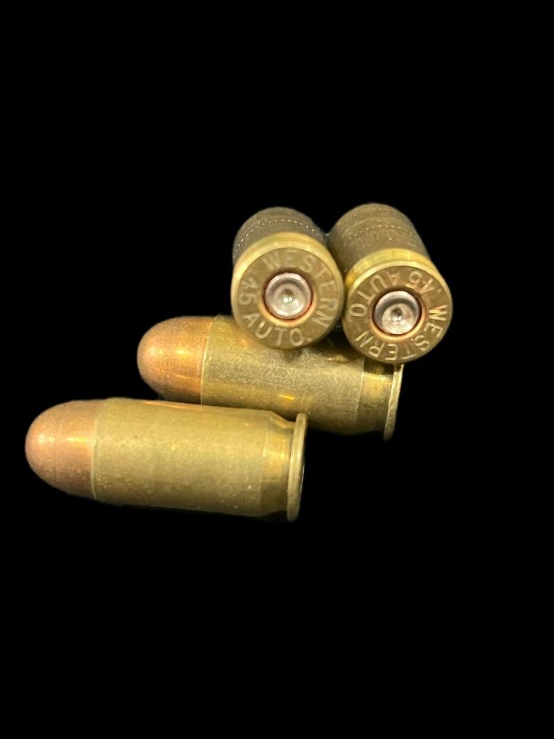 4 X .45 AUTO INERT ROUNDS — image 2