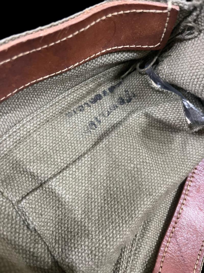 BELGIAN M51 GAS MASK WITH FILTER AND BAG — image 5