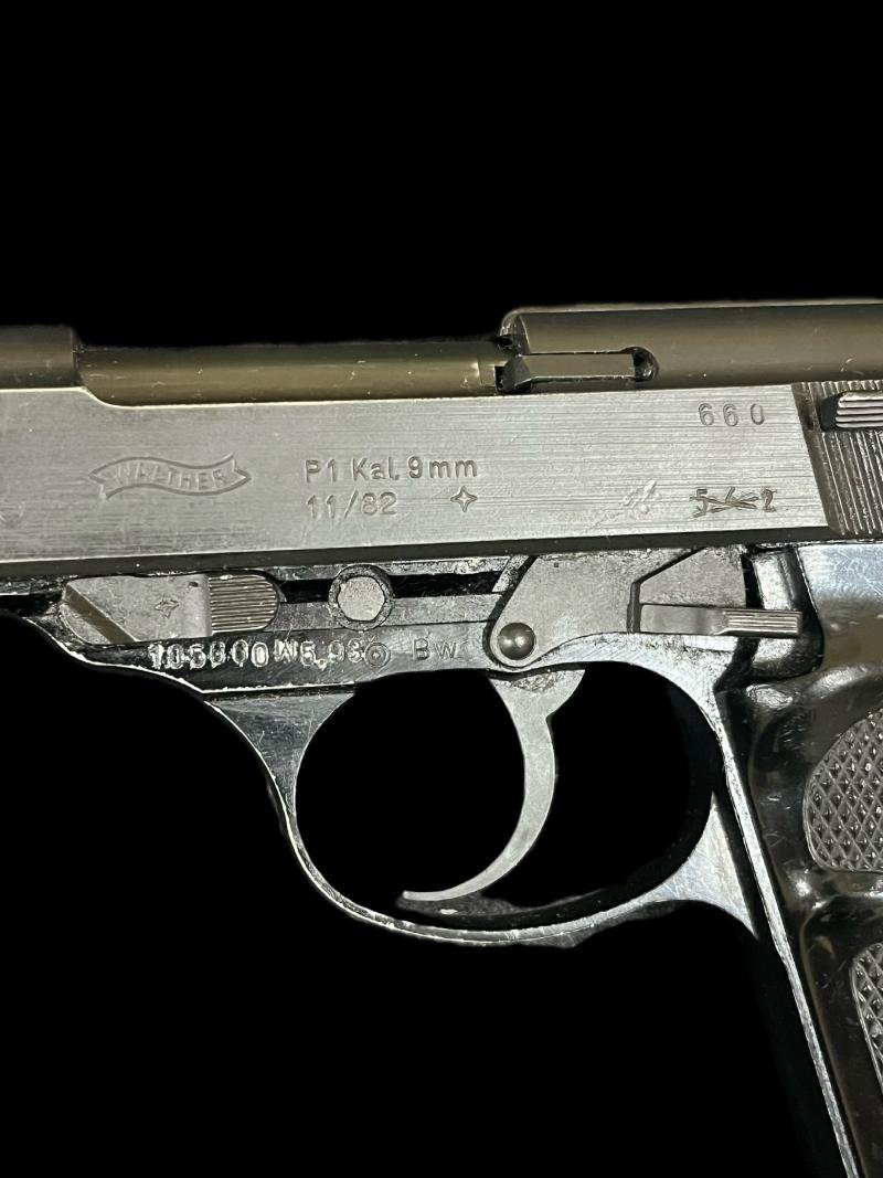DEACTIVATED WALTHER P1 PISTOL (UK DEACTIVATION) — image 2
