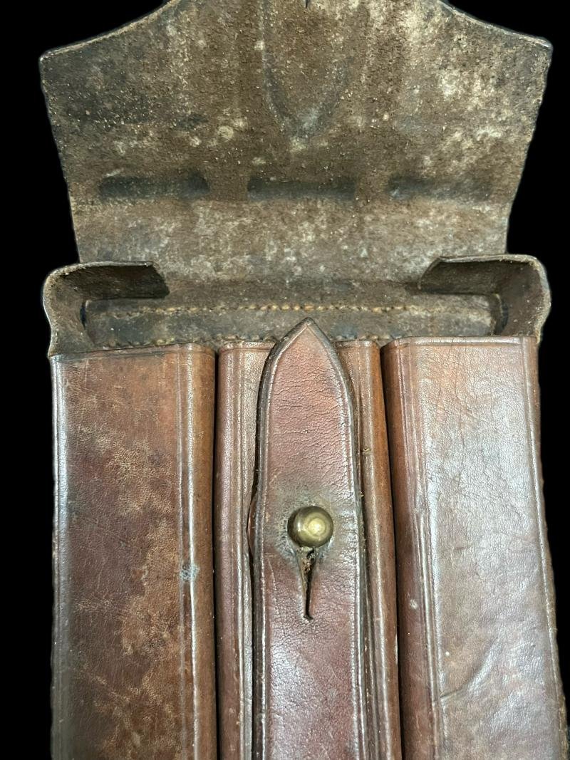 WW2 GERMAN MP34 MAGAZINE POUCH — image 2