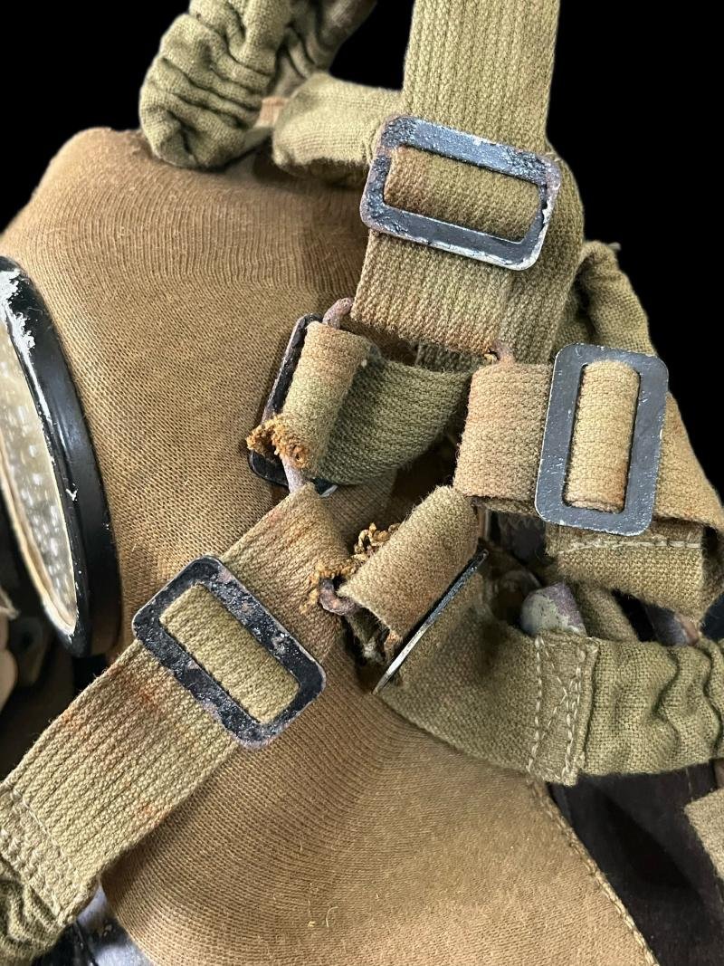 RARE CZECH 1934 DATED ECKHARDT GAS MASK WITH FILTER AND BAG — image 7