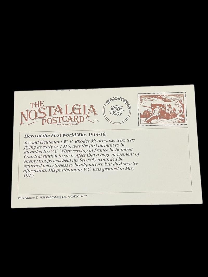 HERO OF THE FIRST WORLD WAR NOSTALGIA POSTCARD — image 2